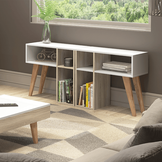 Mesa Arrimo Blanco/Nature 1001 Leaves