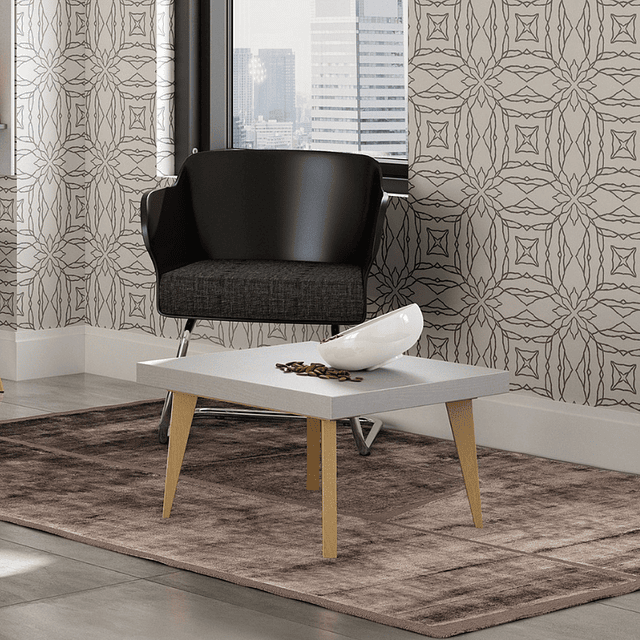 Mesa centro Nordic 600 Gris