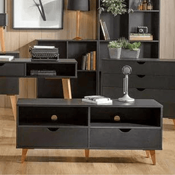 VENTA DE BODEGA - Rack Tv Block Negro