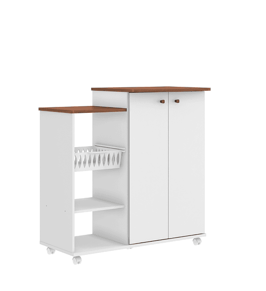 Mueble De Cocina Blanco Cinza