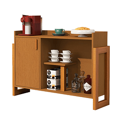 Buffet Luxor Caramelo