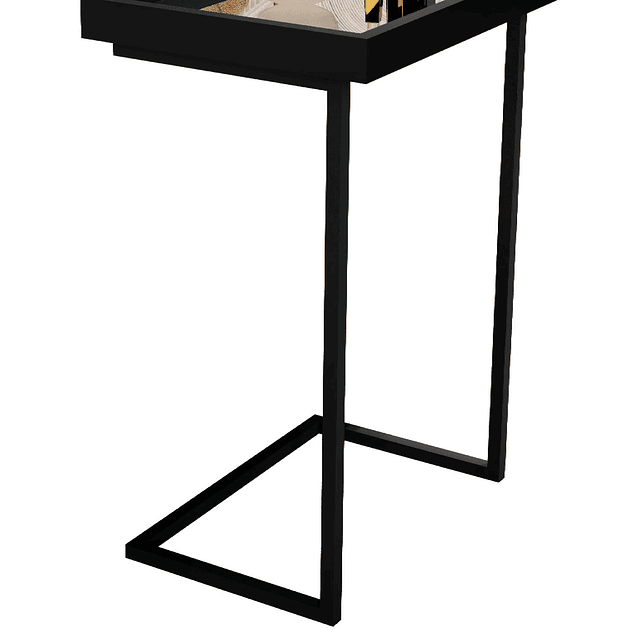 Mesa Auxiliar Luxor Negro