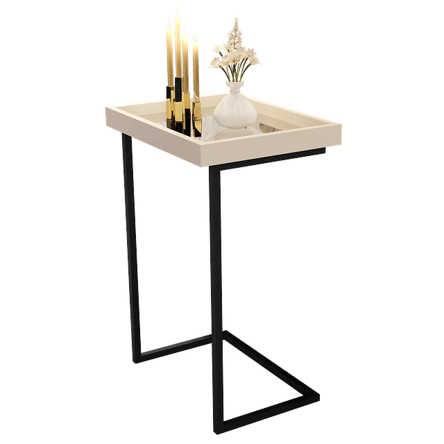 Mesa Auxiliar Luxor Perla