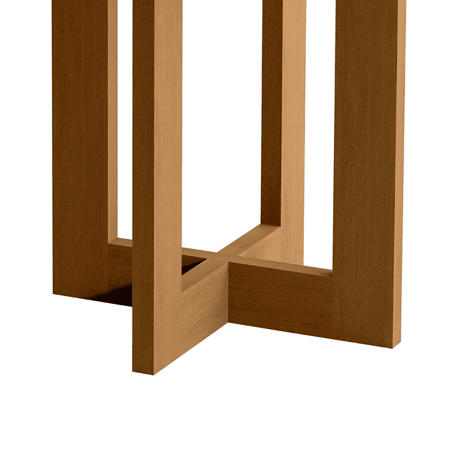 Mesa Lateral Redonda Be Caramelo 