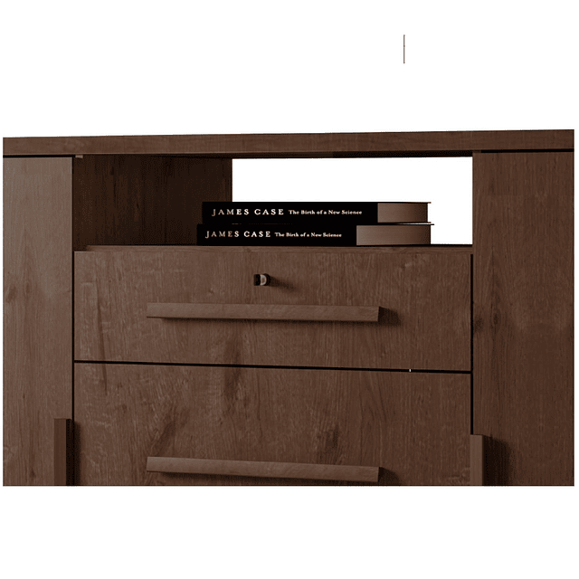 Comoda Multifuncional Café Mate Cinza