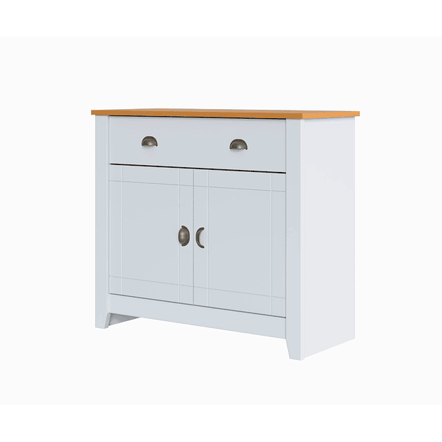 Buffet 1 Cajón 2 Puertas  Ludlow Blanco Miel