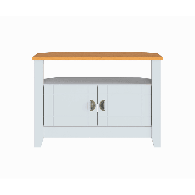 Rack Tv Ludlow Blanco Miel