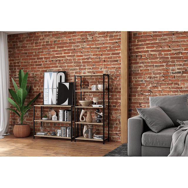 Estante Org New York Miel  3 Niveles 