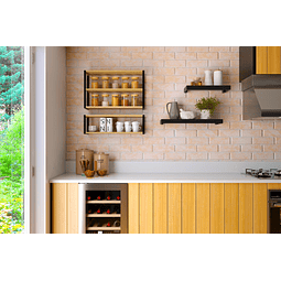 Repisa Pared Berlin2 Miel  