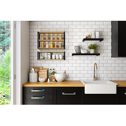 Repisa Pared Berlin3 Miel   