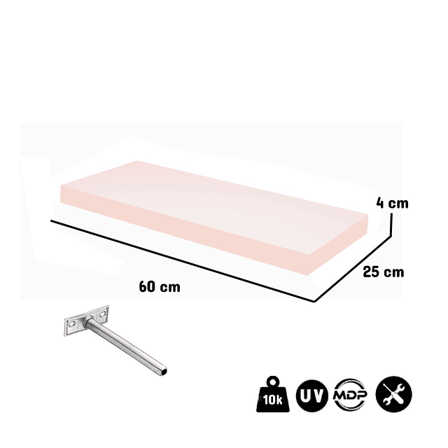 Repisa Tendenza 4 Rosado