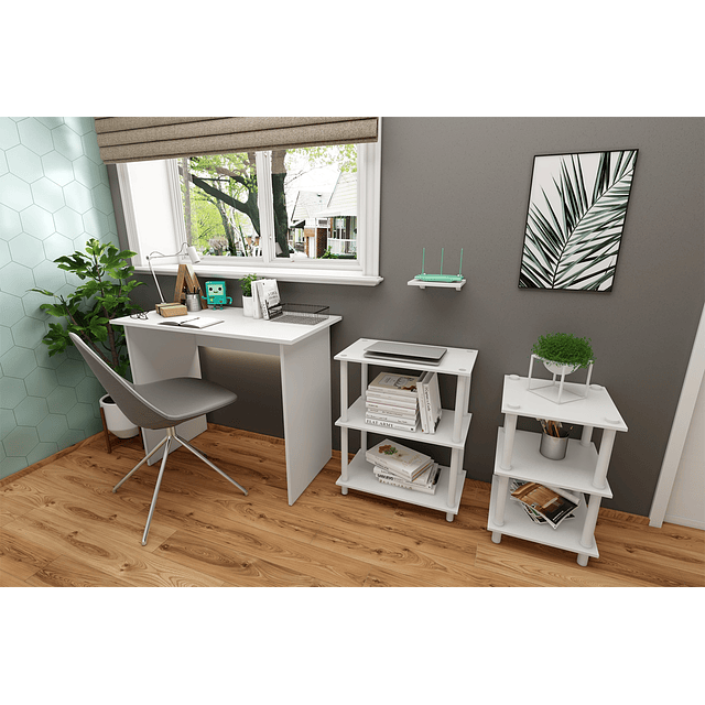 Mesa Lateral Adapt Blanco