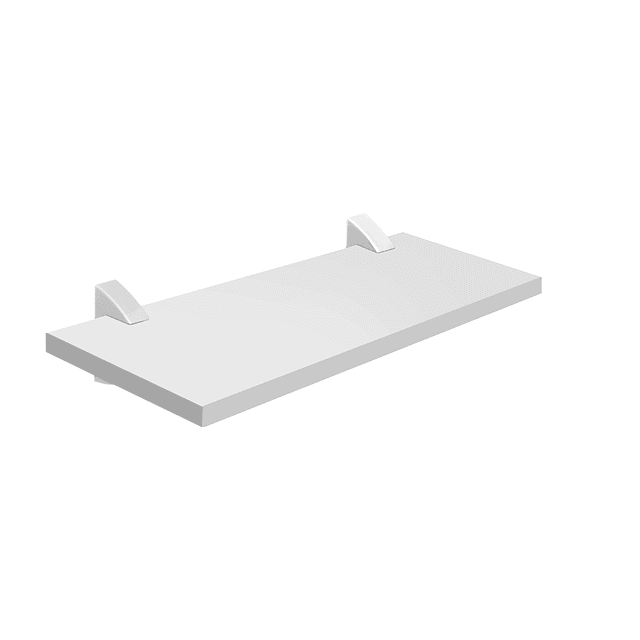 Repisas Concept40 Blanco Packx2