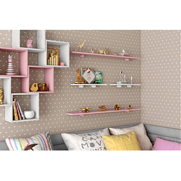 Repisas Kids 40 Rosado Packx2