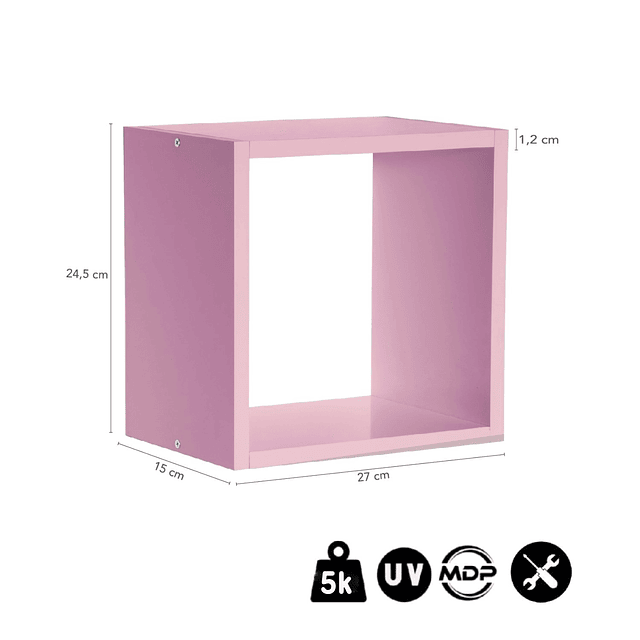 Repisa Serenity Rosado  