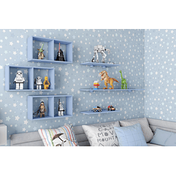 Repisa Serenity Azul 