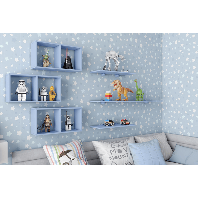 Repisa Serenity Azul 