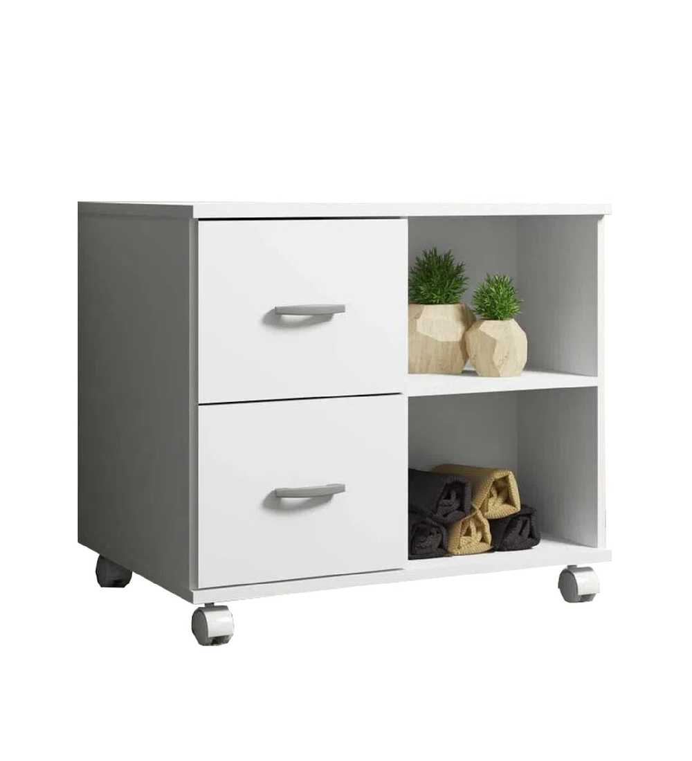 MUEBLE PARA BAÑO 2 CAJONES BLANCO