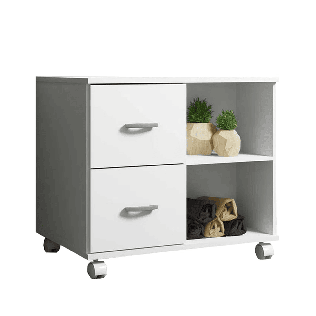 Mueble Para Baño 2 Cajones Blanco