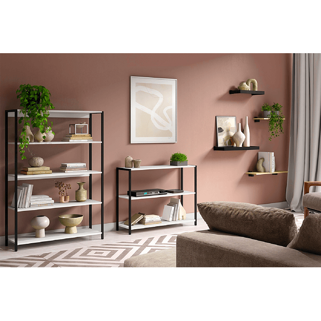 Estante Org New York Blanco 3 Niveles