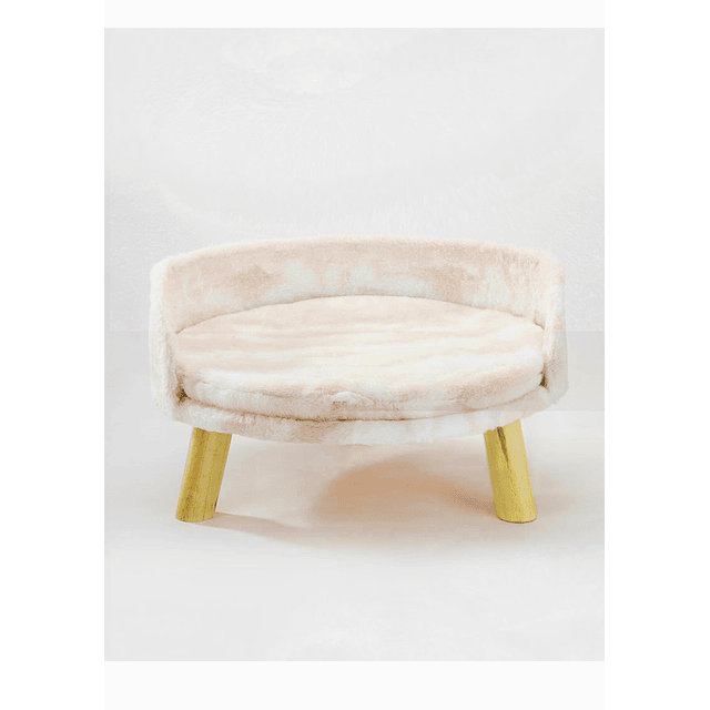 Cama Premiun Beige Para Mascotas