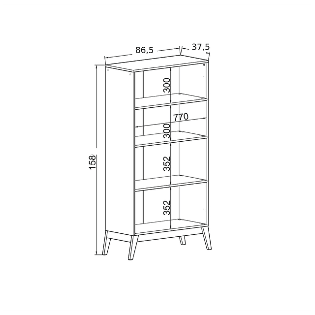 Combo Buffet Amber 2 Puertas Negro/Brise + Vitrina 2 Puertas Café/Negro Amber