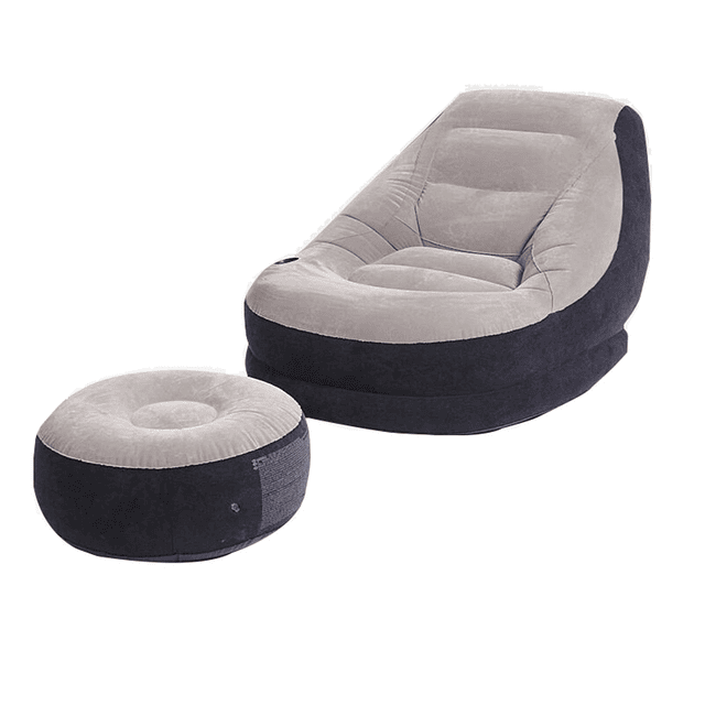 Sillon Inflable Relax +Posa Pies Live Sport