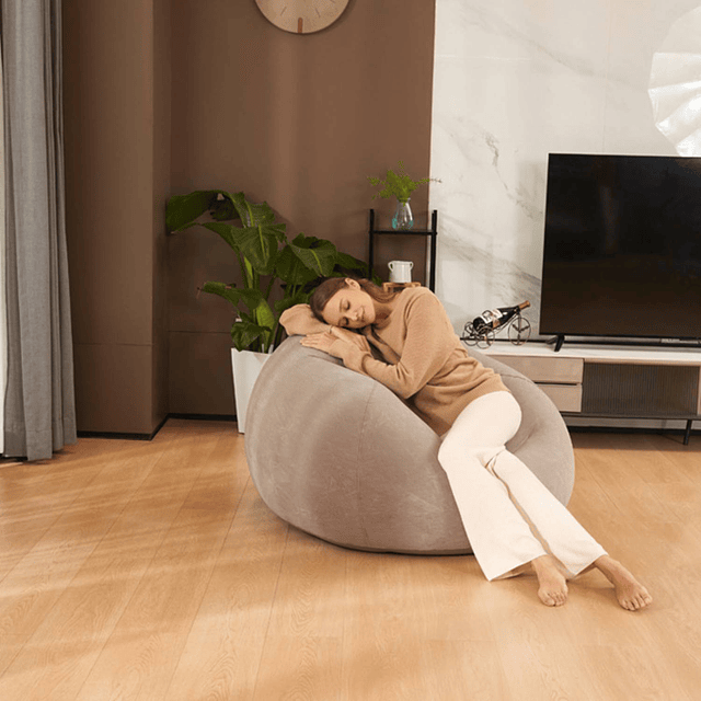 Sillon Puffy Gris Inflable