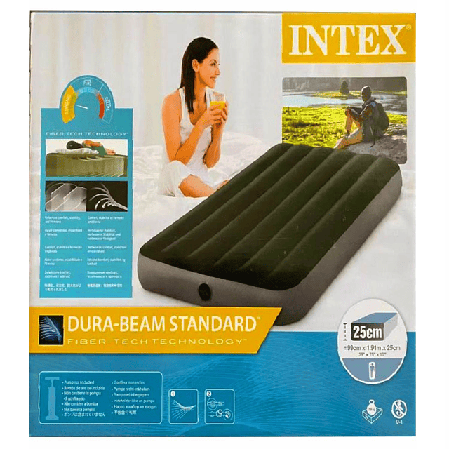 Colchon Inflable 1 Pl Live Sport 