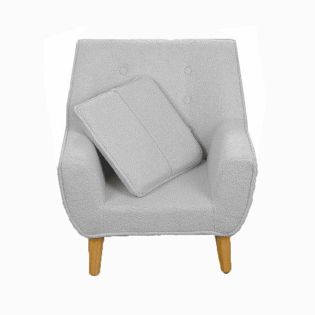 Poltrona Infantil Mimo Gris