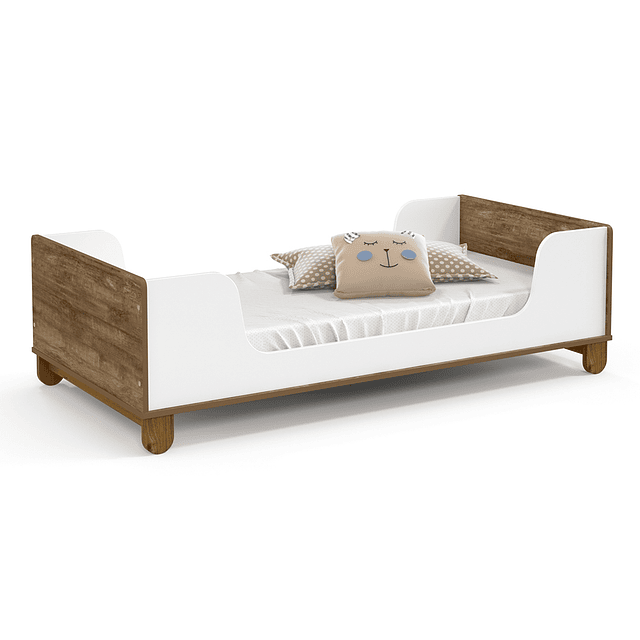 Mini Cama Zupi Blanca Ecowood