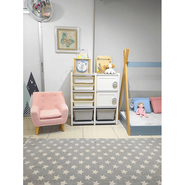 Poltrona Infantil Mimo Rosado