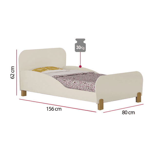 Mini Cama My Melody Beige