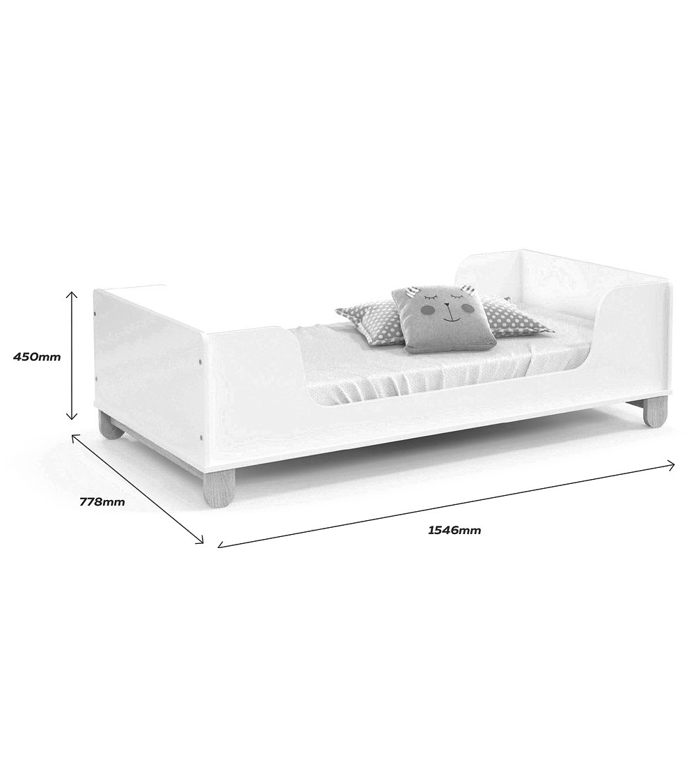 Mini Cama Zupi Gris