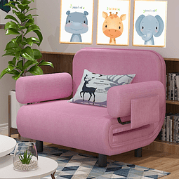 Sofa Mini Cama Infantil Rosado