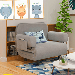 Sofa Mini Cama Infantil Gris