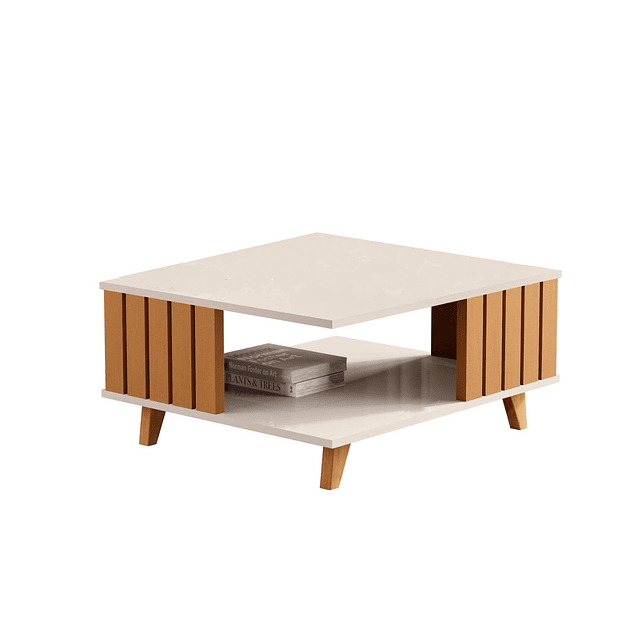 Mesa De Centro Açaí Perla / Caramelo