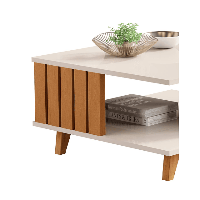 Mesa De Centro Açaí Perla / Caramelo