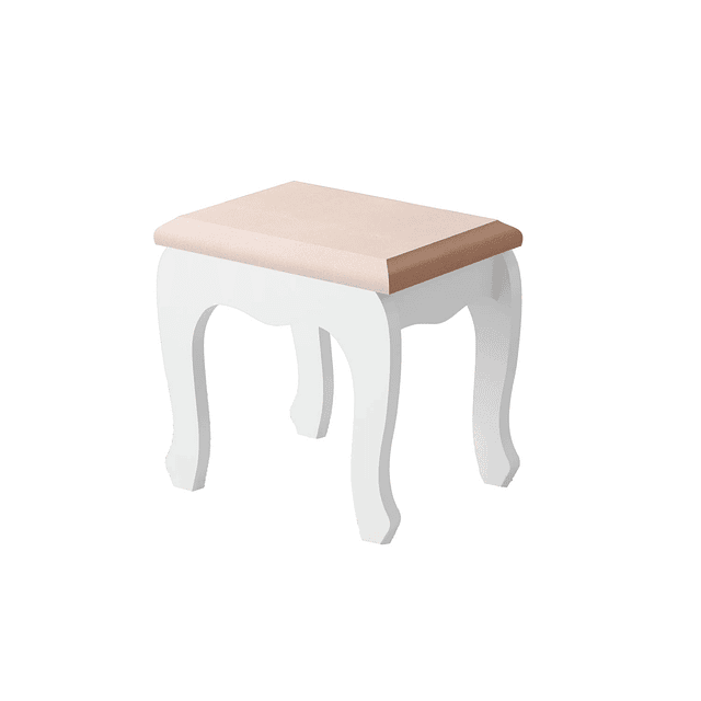 Tocador Blanco Con Espejo Luxury 