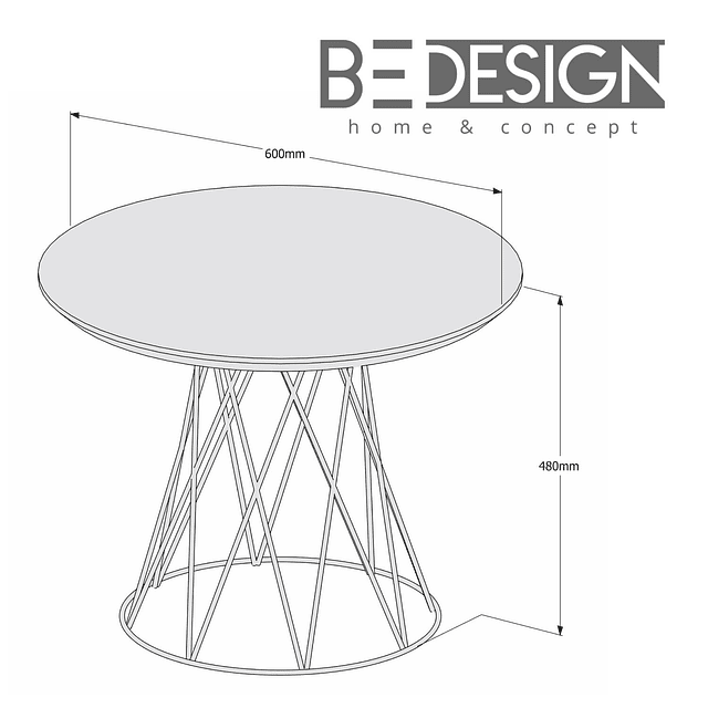 Mesa De Centro Be Caramelo