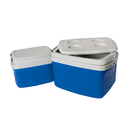 Set cooler Camp 2 piezas azul 12L Y 5L