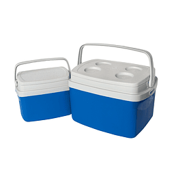 Set cooler Camp 2 piezas azul 12L Y 5L