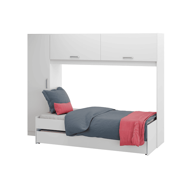 Bicama Multifuncional Con Ropero Essencial  