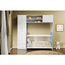 Ropero 3 Puertas Blanco Essencial