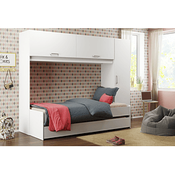 Bicama Multifuncional Con Ropero Essencial  