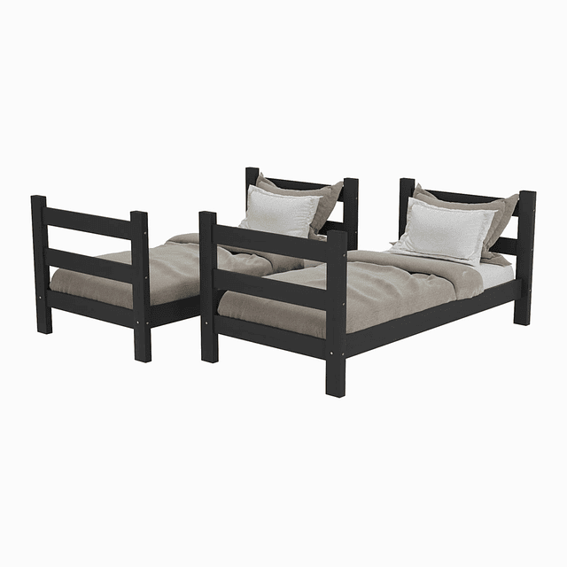 Oferta Especial - Camarote Essenciale Cr Negro C/Escalera