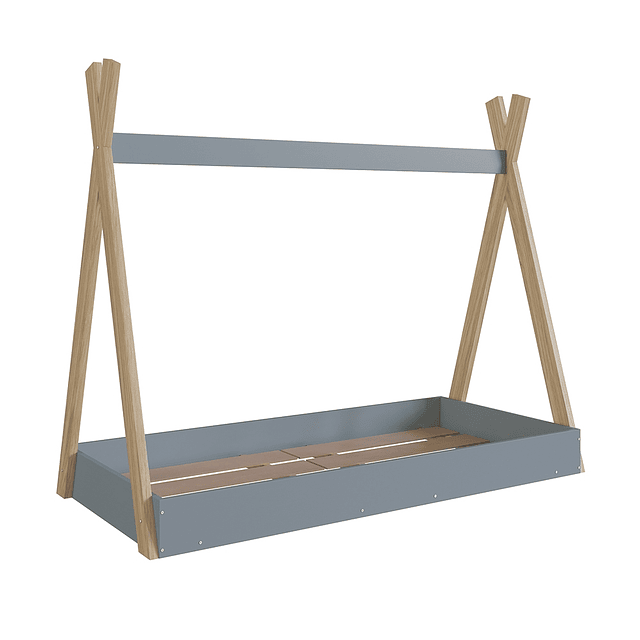 Cama Infantil Montessori Azul