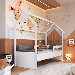 Cama Infantil Montessori Ema Blanco 