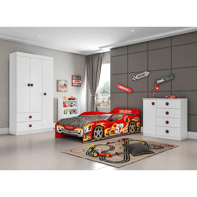 Cama Evolution Car 1 Plaza