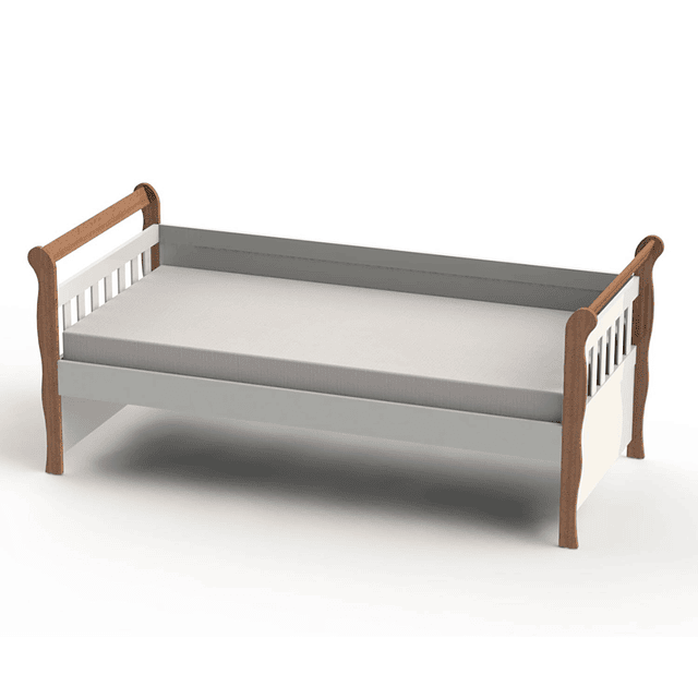 Cama Cuja Blanco Café Julia 